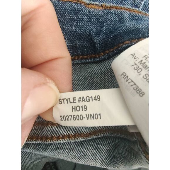 Madewell Women’s Size 26 Petite 10” High Rise Skinny Jeans Button Fly Blue - Picture 9 of 9